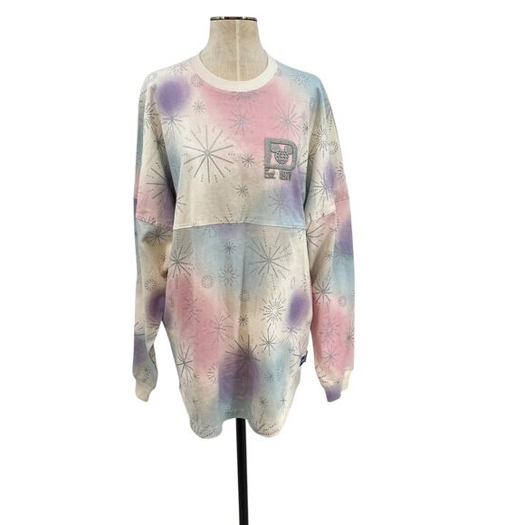 Disney World Mickey Mouse Friends Disney100 Spirit Jersey Shirt Size Large - Picture 2 of 13